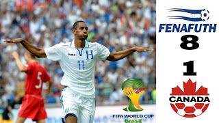 Eliminatoria Brasil 2014 | Honduras [8] vs Canada [1] | Oct 16, 2012 | 1080p Full HD