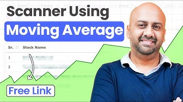 Screener For Moving Average Crossover Strategy | From Himanshu Arora