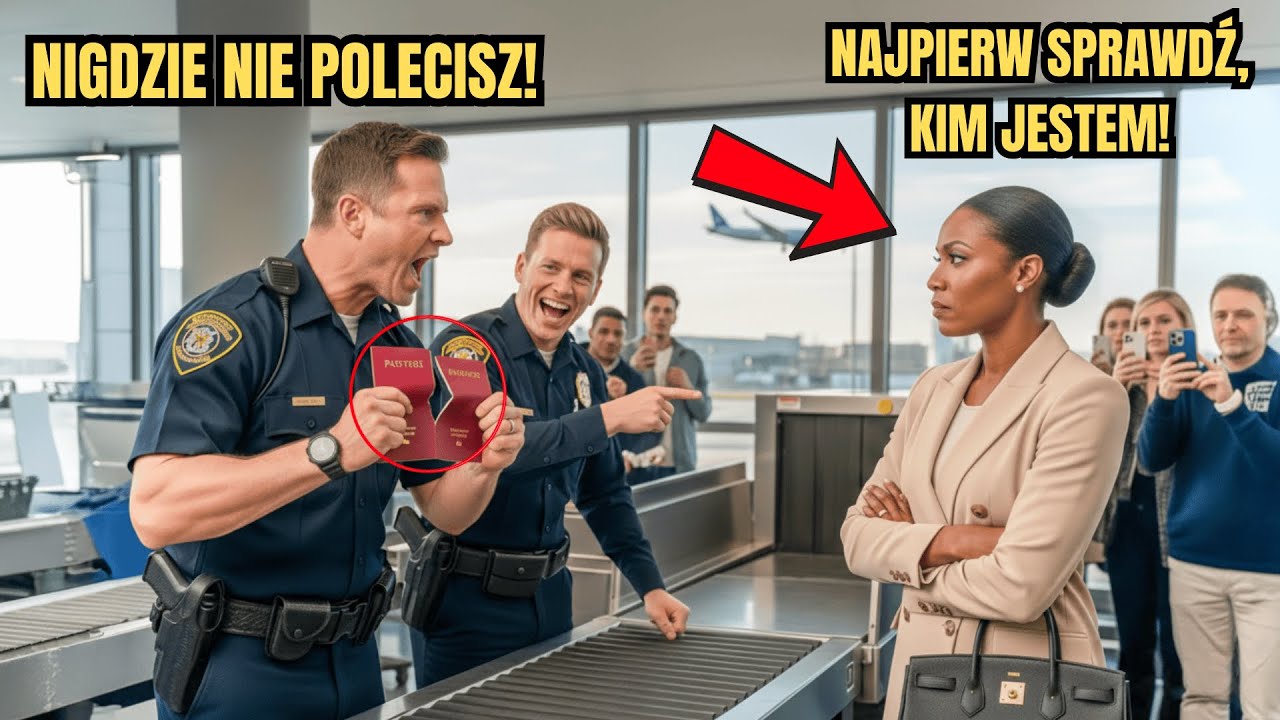 Policjanci podarli jej paszport na lotnisku — nie wiedząc, że jest żoną wpływowego prokuratora stanu