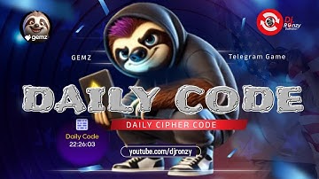 GemzCoin Daily Code - 26th August✔️ Today #gemz