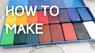 How to Make Beeswax Block Crayons AMAZING RESULTS!!! Stockmar comparison  DIY Crayons