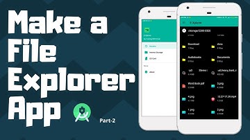 Make a File Explorer App | Android Project | Part - 2