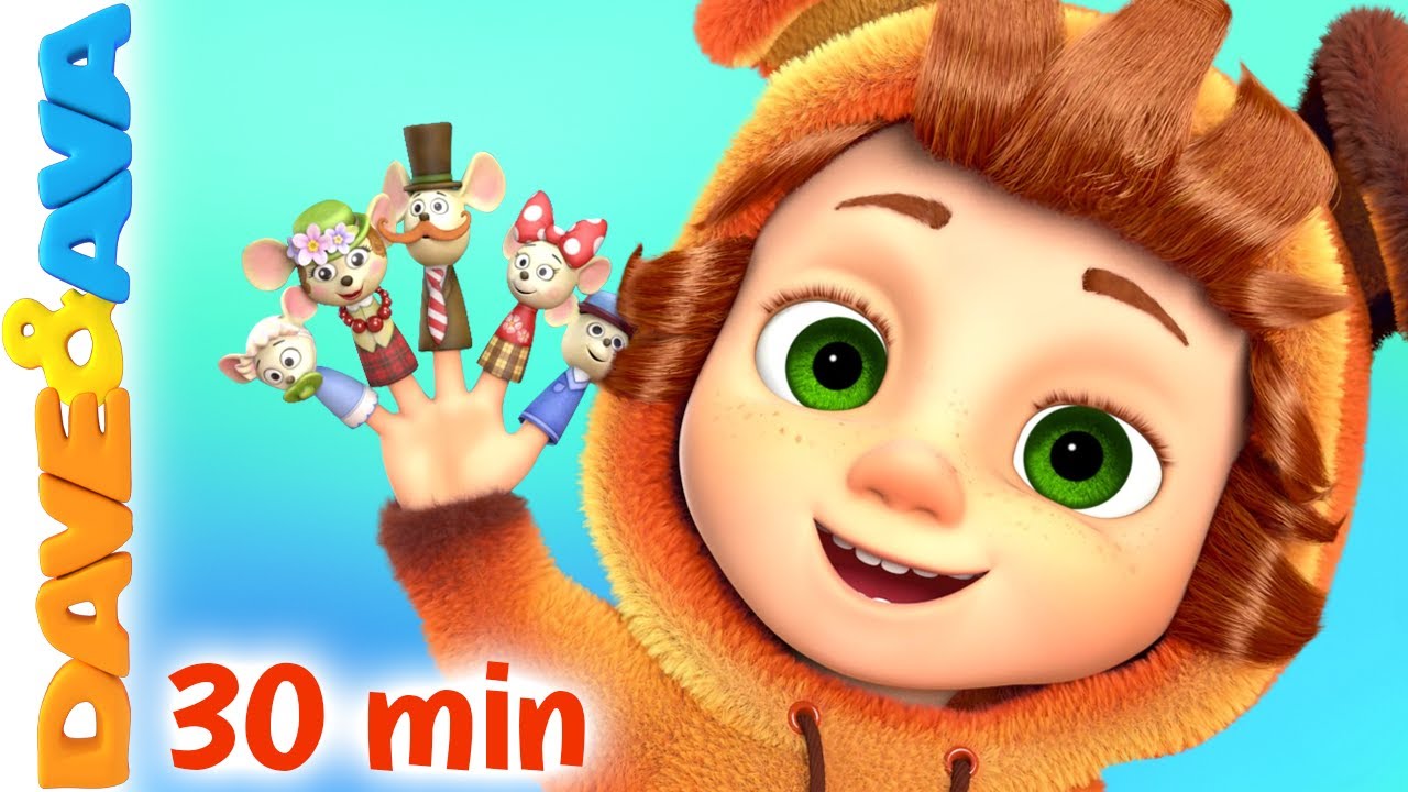 🤗 Five Little Gummy Bears and More Nursery Rhymes | Mix a Pancake | Baby Songs by Dave and Ava 🤗