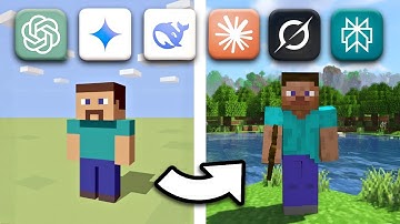 6 AIs Make Minecraft Without Communicating
