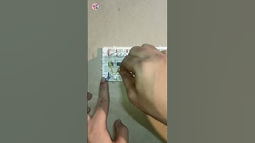 How to Make  4 bit Binary Counter| Breadboard Projects | #shortvideo