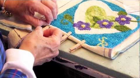 Rug Hooking Tutorial with Sara-Beth Black ~ Mountain Wool