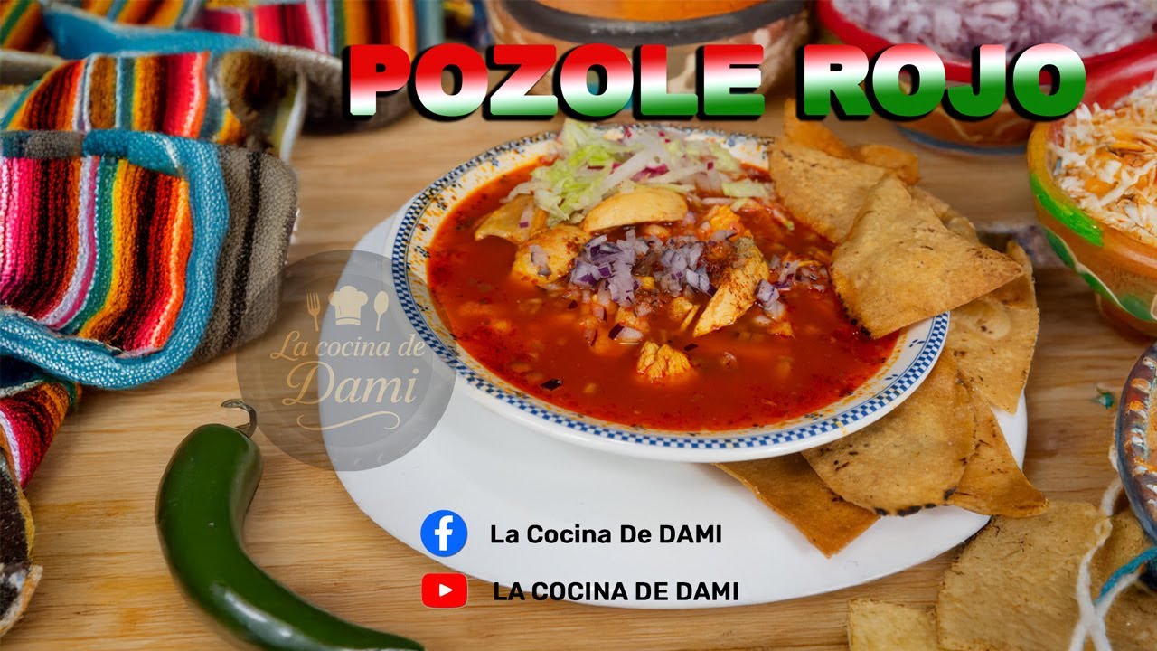 POZOLE ROJO   DELICIOSO