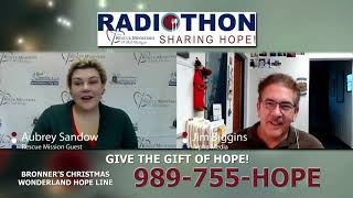 Sharing Hope Radiothon - Aubrey Sandow