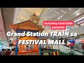 We took a kiddie train ride at festival mall heres what happened 4k travel walkthrough train