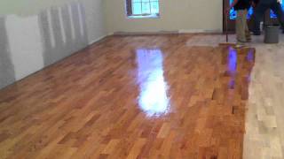 Greenfield Construction New Restaurant Oak Floor Sealer Finish