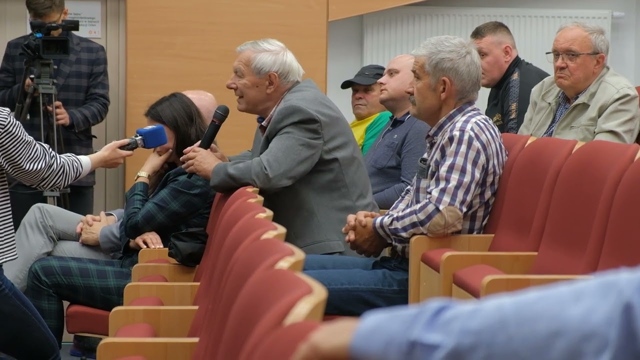 Budowa centrum handlowego w Sejnach - debata publiczna, prezentacja wideo i wypowiedzi mieszkańców