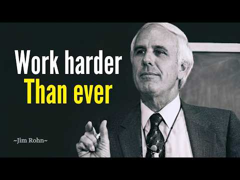 WORK HARDER THAN EVER | Jim Rohn Motivation
