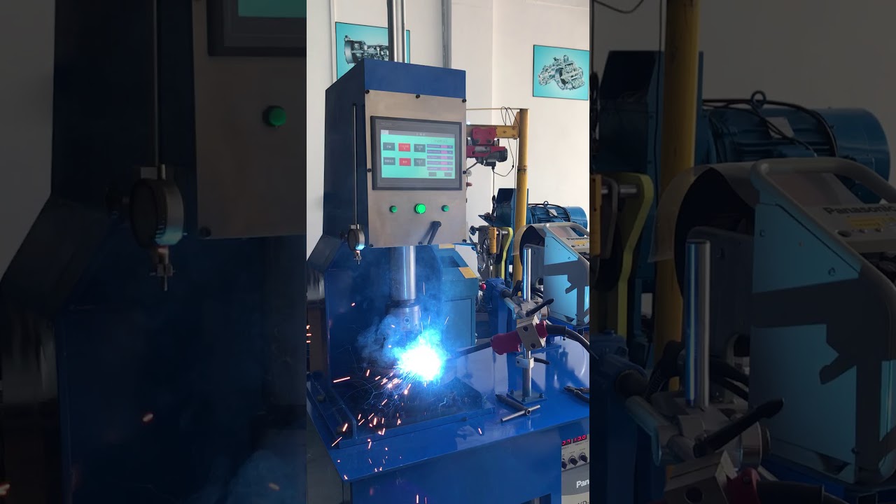 torque converter welding machine 3 YouTube