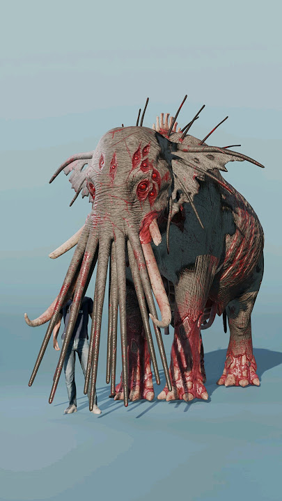 Zoochosis Parasite Monster Vs Zoochosis Infected Giraffe Monster