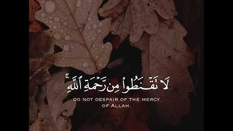 قل ياعبادي الذين اسوفوا على انفسهم || سمير عزت || سورة الزمر