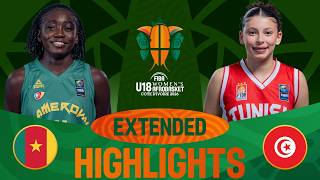 Cameroon V Tunisia Extended Highlights Fiba U18 Womens Afrobasket 2026