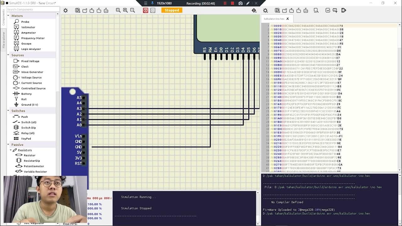 MEMBUAT KALKULATOR PROJEK ARDUINO NANO - YouTube