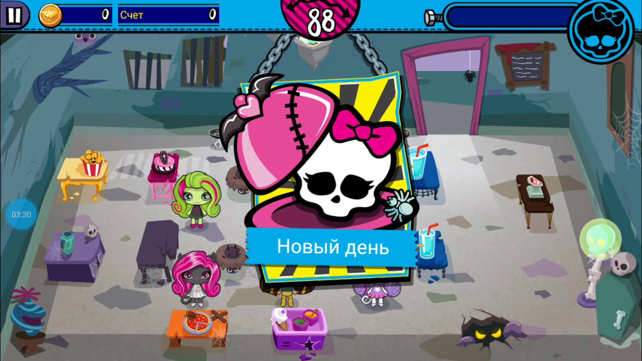 Как я играю монстр хай минис мания