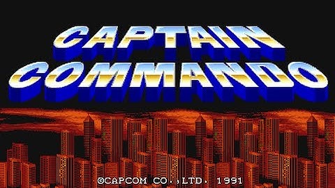 Captain Commando - Playthrough