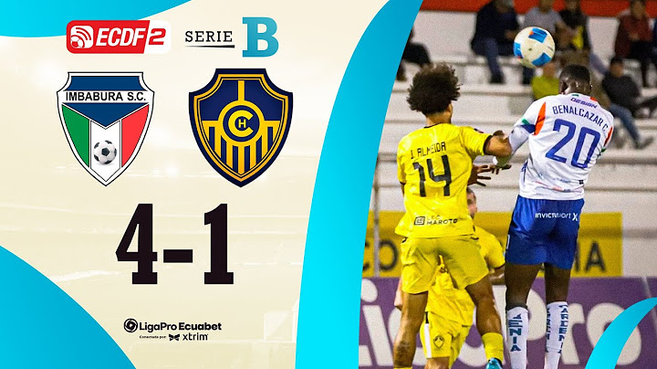 FULL RECAP: IMBABURA 4-1 CHACARITAS | MATCHDAY 12 | LIGAPRO ECUABET SERIES B