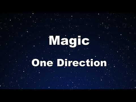 Karaoke♬ Magic - One Direction 【No Guide Melody】 Instrumental, Lyric