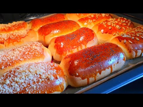 Вот как надо Готовить Самые Вкусные Булочки!ТЕСТО КАК ПУХ.