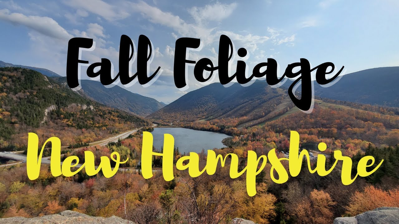 Fall Foliage in New Hampshire Campton Campground, White Mountain