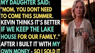My Daughter Locked Me Out of the Lake House I Built… So I Sold It Before the 4th of July
