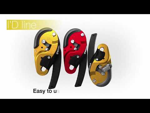Petzl I’D line - Self-braking descenders with anti-panic function