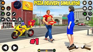 PIZZA DELIVERY SIMULATOR 3D GAME | ANDROID GAMEPLAY | ANDROID & IOS screenshot 4