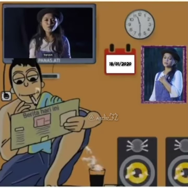 Status wa animasi ngopi