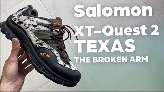 Salomon XT-Quest 2 Texas THE BROKEN ARM | UNBOXING + ONFEET - YouTube