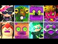 Splatoon 1 & 2 - All Bosses + Cutscenes