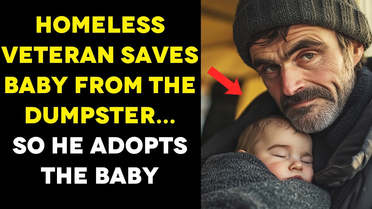 HOMELESS VETERAN FINDS A BABY IN THE DUMPSTER SO HE ADOPTS HIM - YouTube