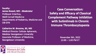 Case Conversation: Sutimlimab in Chronic Immune Thrombocytopenia