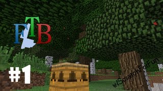 FTB Ultimate Episode 1 - Iron Producing Bees!!!!