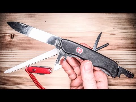 Ніж Victorinox Trailfinder чорний, видео 1