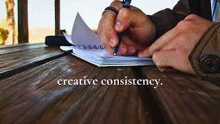 The spiritual art of showing up for your craft