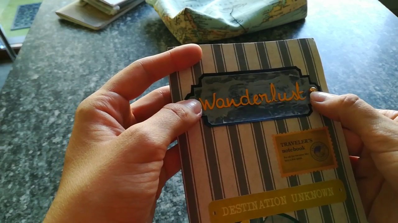 Come mi organizzo quando viaggio? - Setup Traveler's Notebook Olive Edition