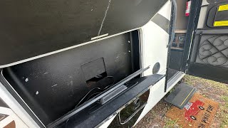 How To Remove a TV From Outside Wall In Motorhome or RV | No BS