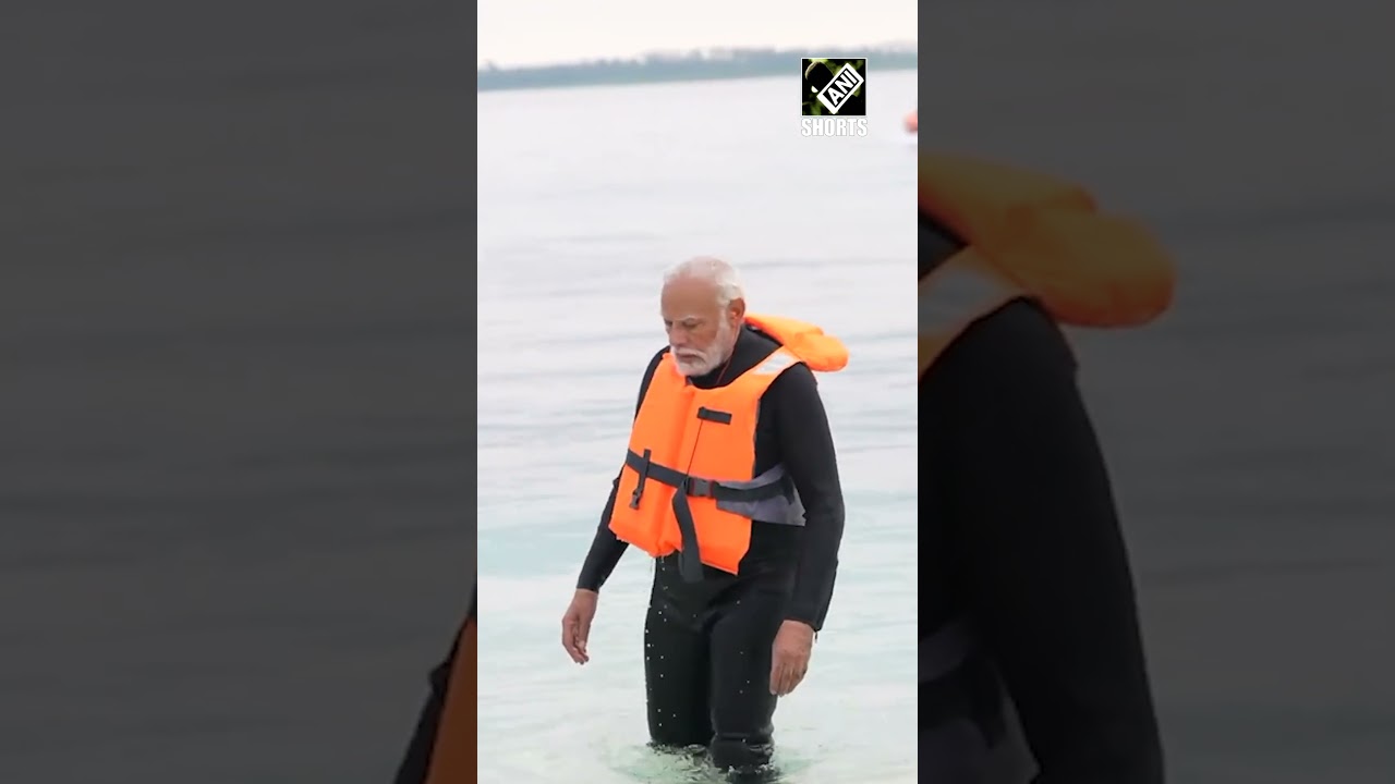 Glimpses of PM Modi’s adventurous visit to Lakshadweep