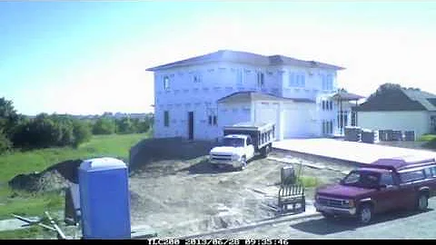 Time-lapse New Home Build