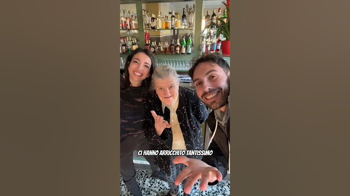 La barista più anziana d’Italia 🥰 99 anni