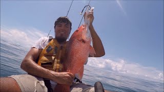 Drifting for Red Snapper From A Paddle Kayak -- Paddle life How To