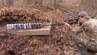 How Many Cans Does it Take to Stop a Bullet?