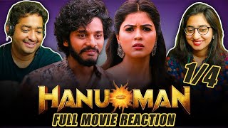 HANU-MAN Movie Reaction Part (1/4) | Teja Sajja | Amritha Aiyer