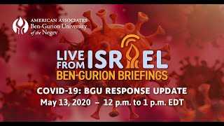 Covid-19: BGU Response Update Webinar
