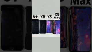 iPhone 8 Plus vs XR vs XS vs XS Max PUBG TEST in 2023 - Best iPhone For  BGMI in 2023 #Shorts #Bgmi