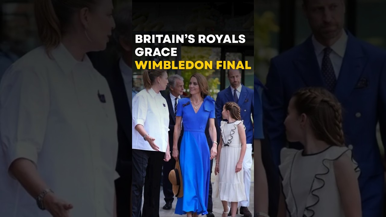 Britain’s Royals & Spain’s King Grace Wimbledon Final | Factual Flow