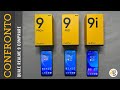 Confronto REALME 9 pro+, 9pro e 9i